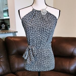 Jodibwise wrap around tie top